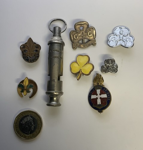 Vintage girl guides whistle - girl,