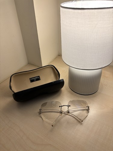 Chanel rimless silver metal - rimless,