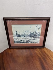 L.S Lowry Framed Print 'An
