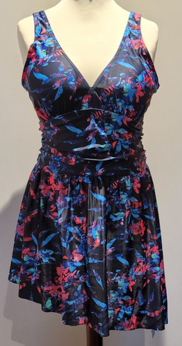 Jywmsc women neck floral - v,