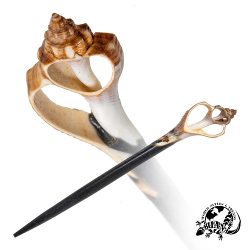Hair stick pin grip shell - hair,
