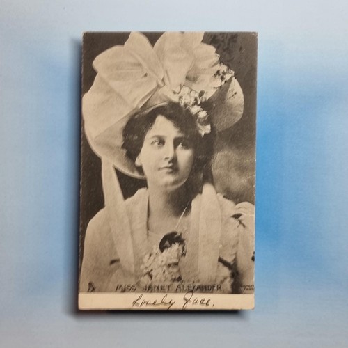 Edwardian actress postcard - edwardian,