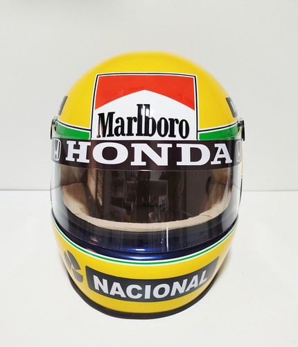 Helmet ayrton senna 1988 - helmet,