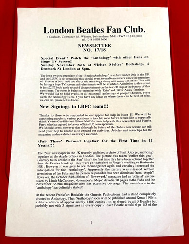 The london beatles fanclub - beatles,