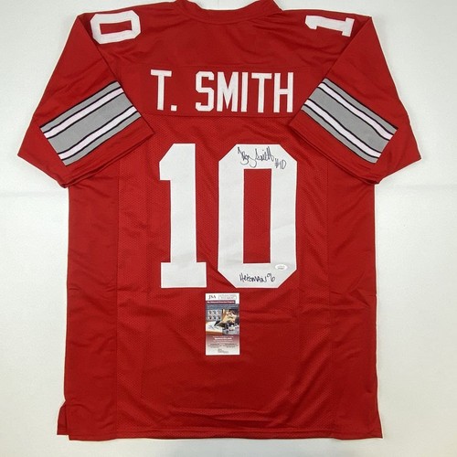 Autographed signed troy smith - troy,