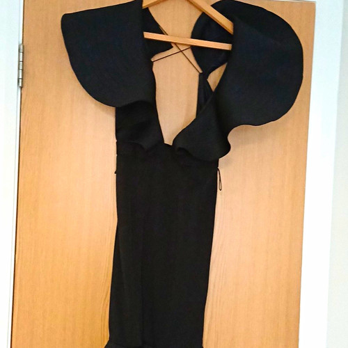 Asoswomen black ruffle - , asoswomen’s