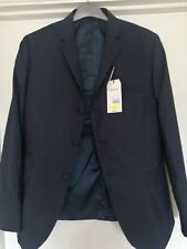 Ben Sherman Camden Regular Fit Suit Jacket & Trousers 40 Regular Navy BNWT