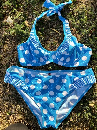 Figleaves polka dot spot blue - figleaves,