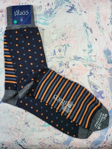 Corgi mens wool mix odd - mix, socks