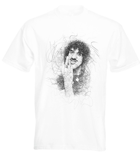 Phil lynott thin lizzy sketch - phil,