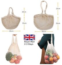 Mesh Net Bag Reusable String Shopping Bag Fruit Veg Grocery Handbag Lot
