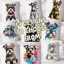 MINIATURE SCHNAUZER DOG COFFEE