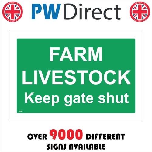 Sign farm livestock keep - livestock,