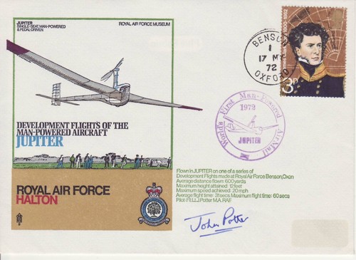 Stamps raf souvenir cover - gb,