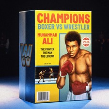 WWE Muhammad Ali Figure SDCC