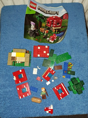 Lego minecraft the mushroom - lego,