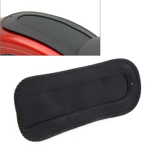 Rear black fender bib - rear, solo
