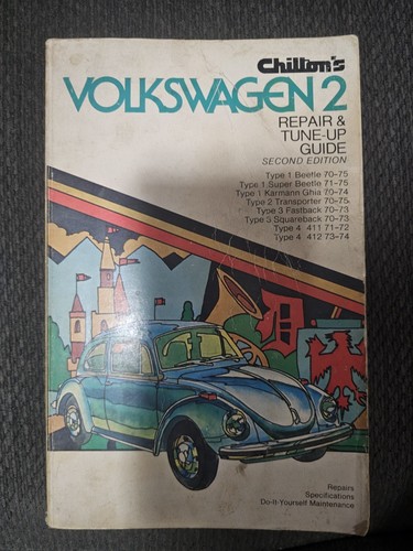 Vintage chilton guide - vintage, chilton’s