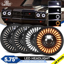 4PCS 5.75" 5-3/4 inch LED