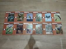"BIRDS ILLUSTRATED MONTHLY" MAGAZINES x 12 ISSUES FROM 1958..