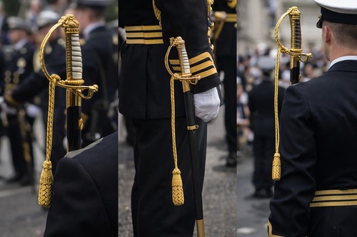 Sword knot royal navy - sword,