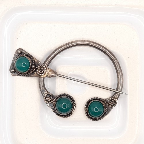Handmade penannular brooch - handmade,