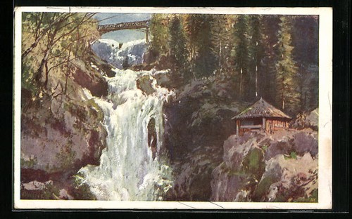 Artist postcard karl - artist, ludwig