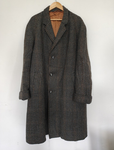 Dunn tweed long overcoat - co.,