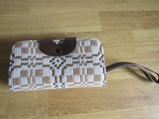 Vintage Welsh Wool Clutch