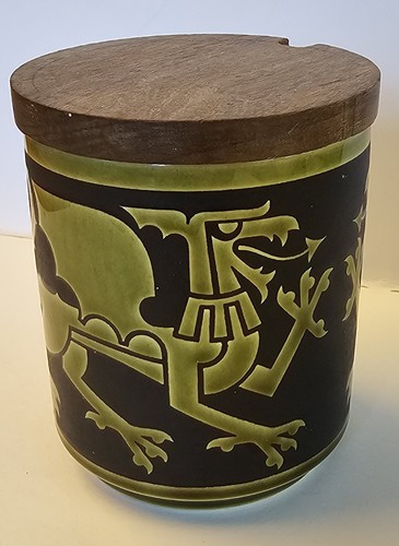 Vintage hornsea pottery green - pottery,