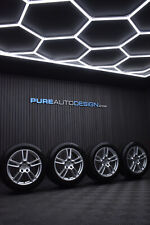 Genuine Porsche Panamera 971 19" Alloy Wheels With Goodyear Tyres FULL SET