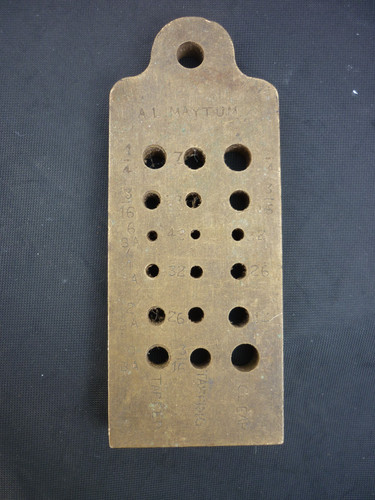 Vintage brass drill and - vintage,