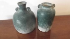 2 x Conwy Pottery pots, 4 inches tall, unusual glaze, perfect condition. Pottery