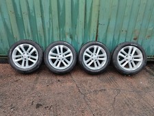 NISSAN JUKE MK1 F15 SET OF 4 17" ALLOY WHEELS WITH TYRES