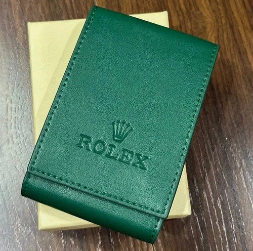 Authentic rolex case - rolex, leather