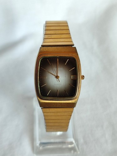 1980s accurist gents gold tone - gold,