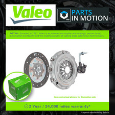 Clutch Kit 3pc (Cover+Plate+CSC) fits OPEL ASTRA 1.7D 07 to 20 Valeo 1629102 New