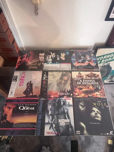 Laser disc movie - collection, 9