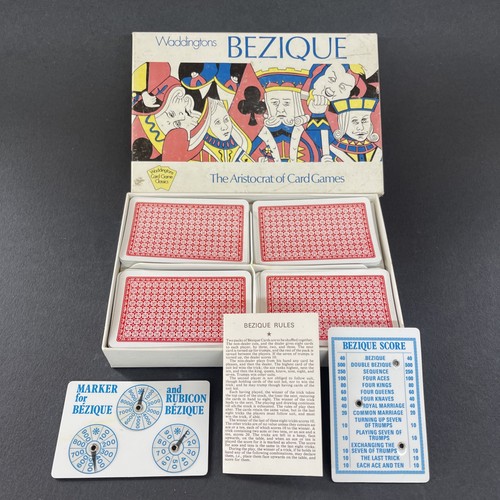 Vintage waddingtons bezique - waddingtons,