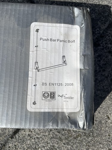 Eurospec silver push bar exit - eurospec,