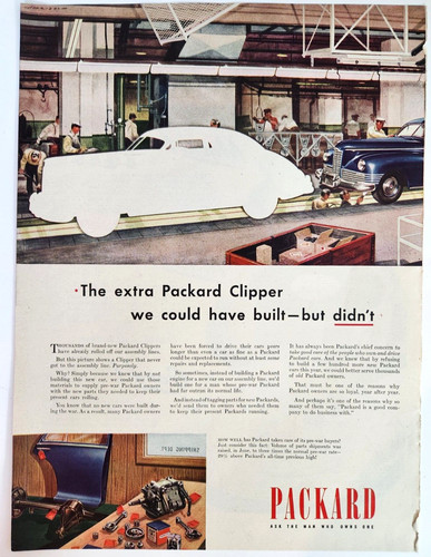 Packard clipper postwar - packard,