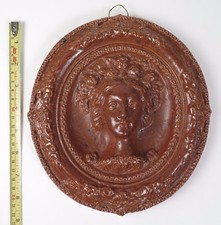 Brampton salt glazed plaque of