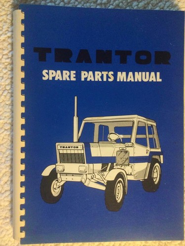 Trantor tractor parts book