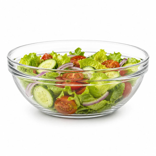 Glass mixing bowl - bowl, small