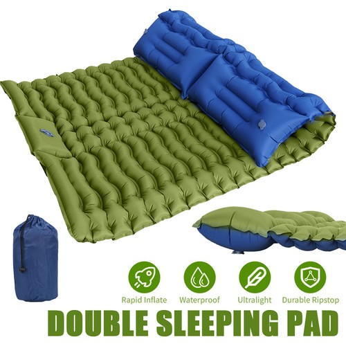 Inflatable sleeping mat - sleeping,
