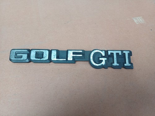 Mk2 golf gti rear badge - mk2,