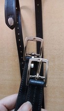 Harry Dabbs x Jaguar Stirrup Leathers 48" Black (HAP)