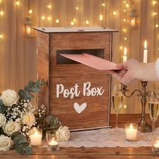 Wooden Wedding Card Boxes for