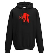 Anime Neon Genesis Evangelion Nerv Logo Japanese Hoodie All Size Adult & Kid