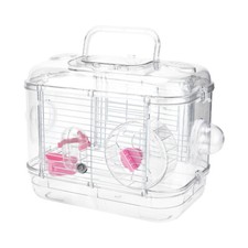 Clear Hamster Cage Pet Animal